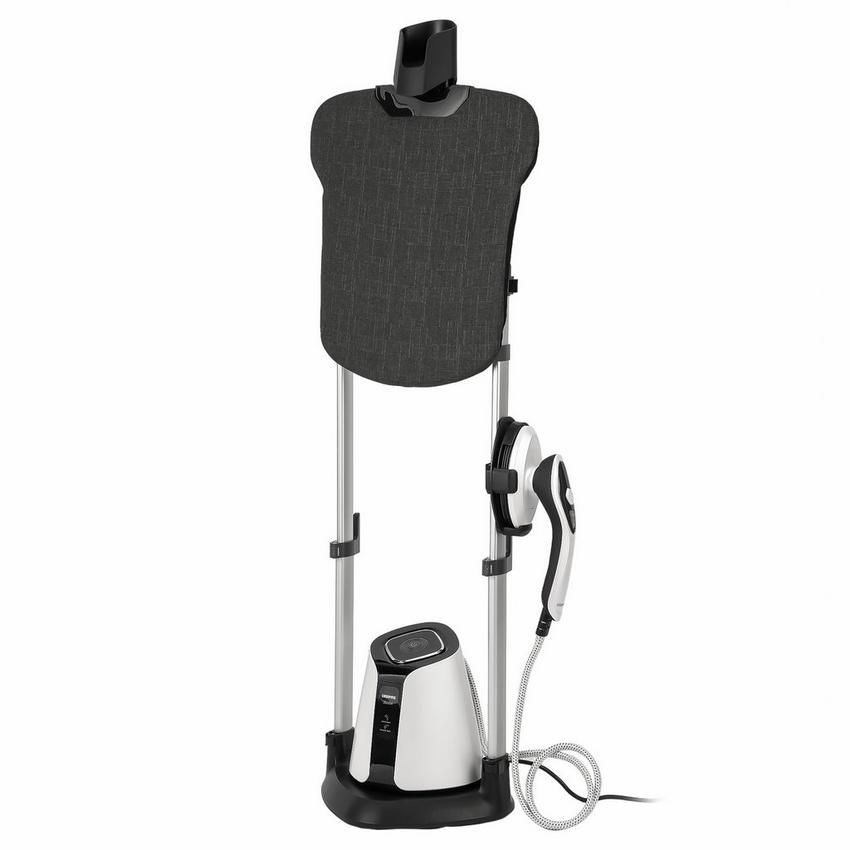 Geepas GGS25038 Digital Multifunction Garment Steamer With 1200 ML Water Tank, 3 Stage Height Adjustment, Continuous Steam