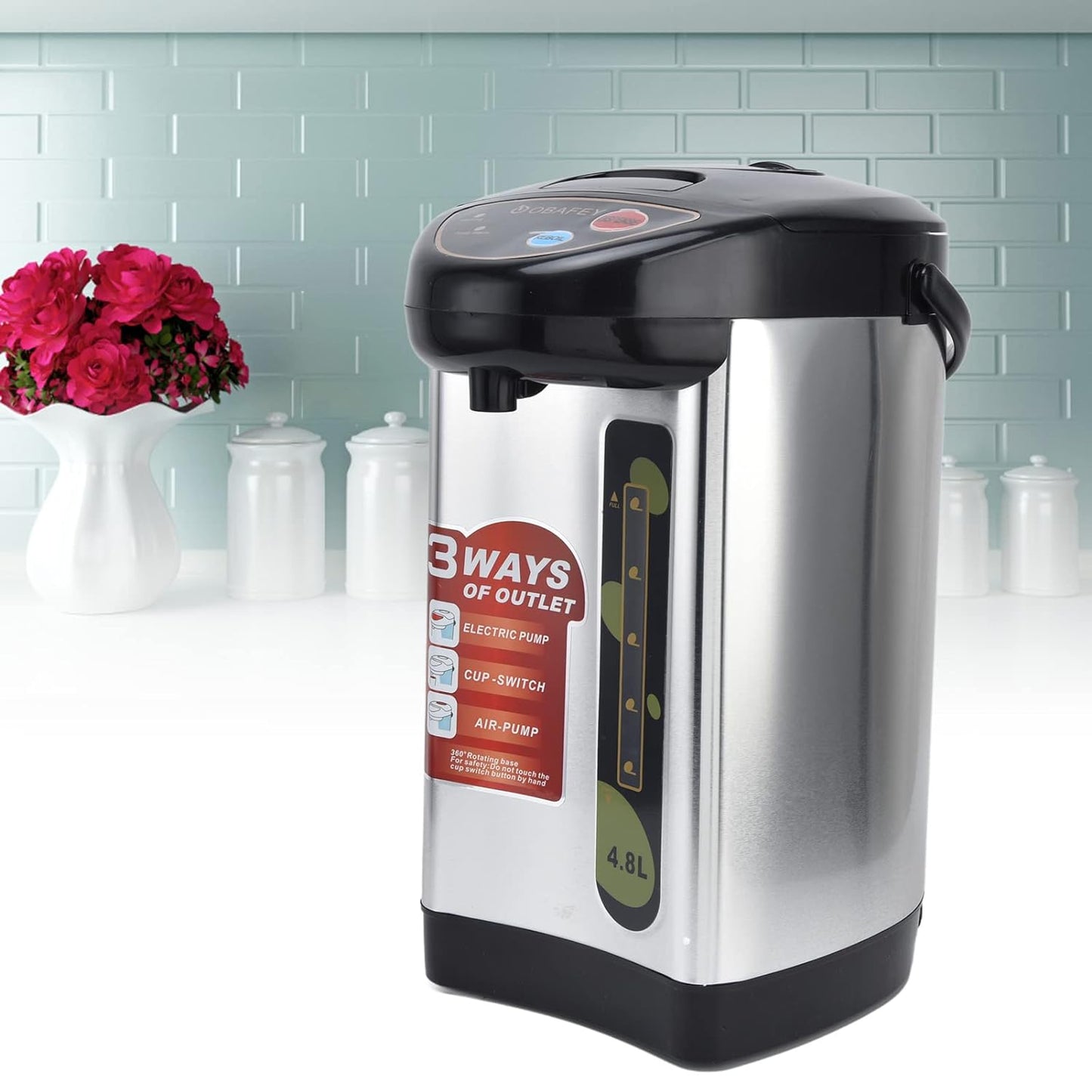 6.8L , 3 in 1 Silver Love Electric Water Dispenser SC-105