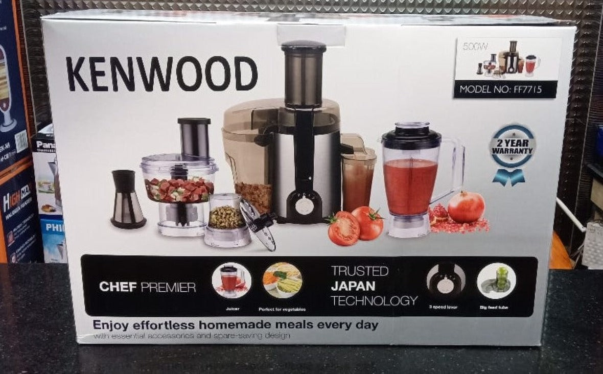 Imported Professional Electric Meat Chopper With Blender, Whisker, Vegetable Cutters / Food Processor