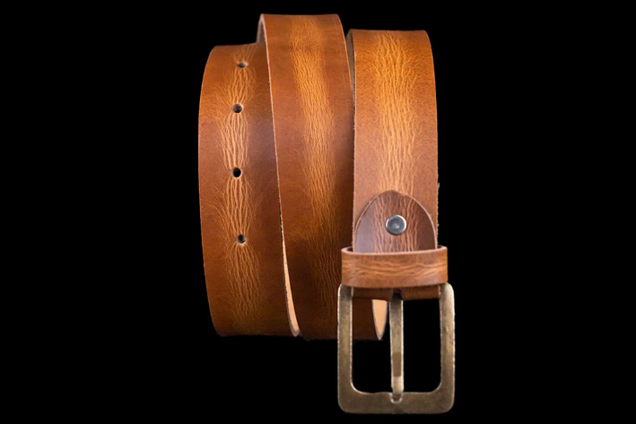 Roadie Tan - Leather Belt for Men