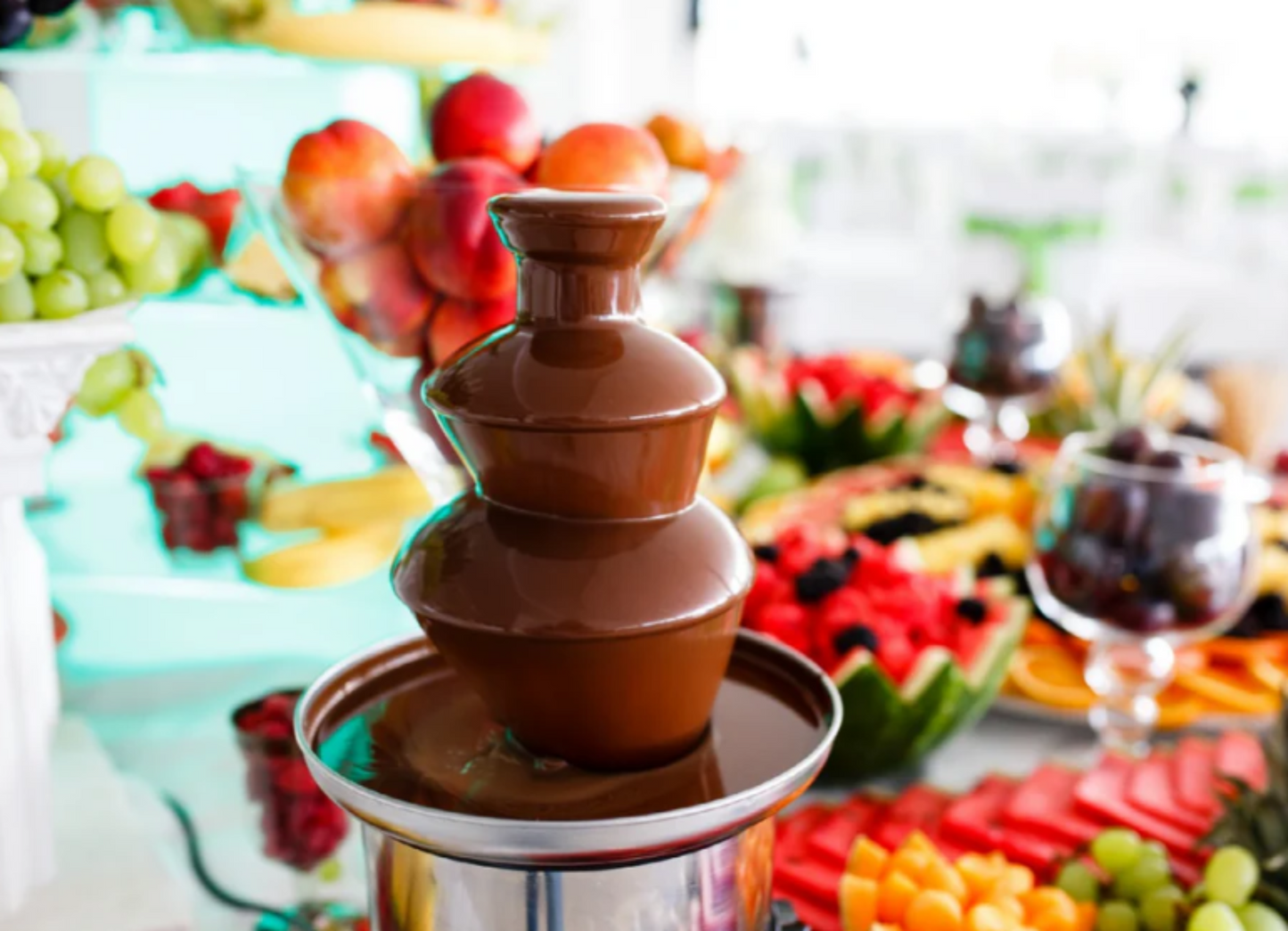 Imported 3 Tiers Stainless Steel Chocolate Fountain