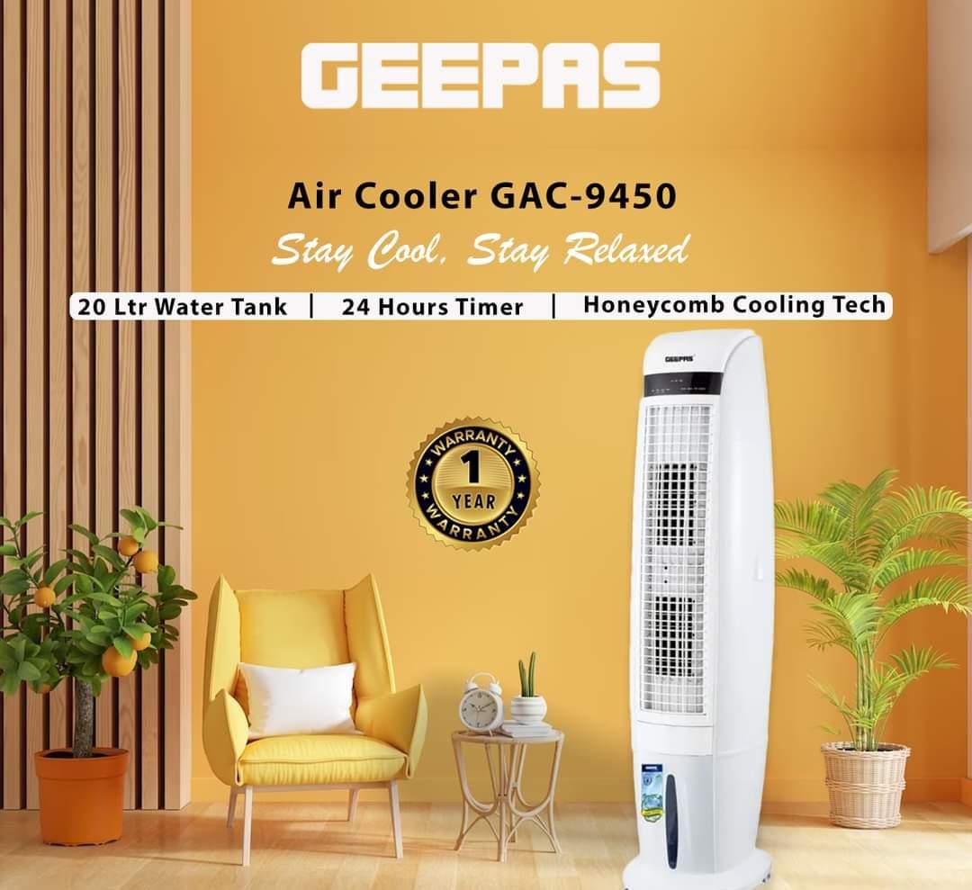 Geepas GAC9450 – 20 Liter Portable Air Cooler Chiller