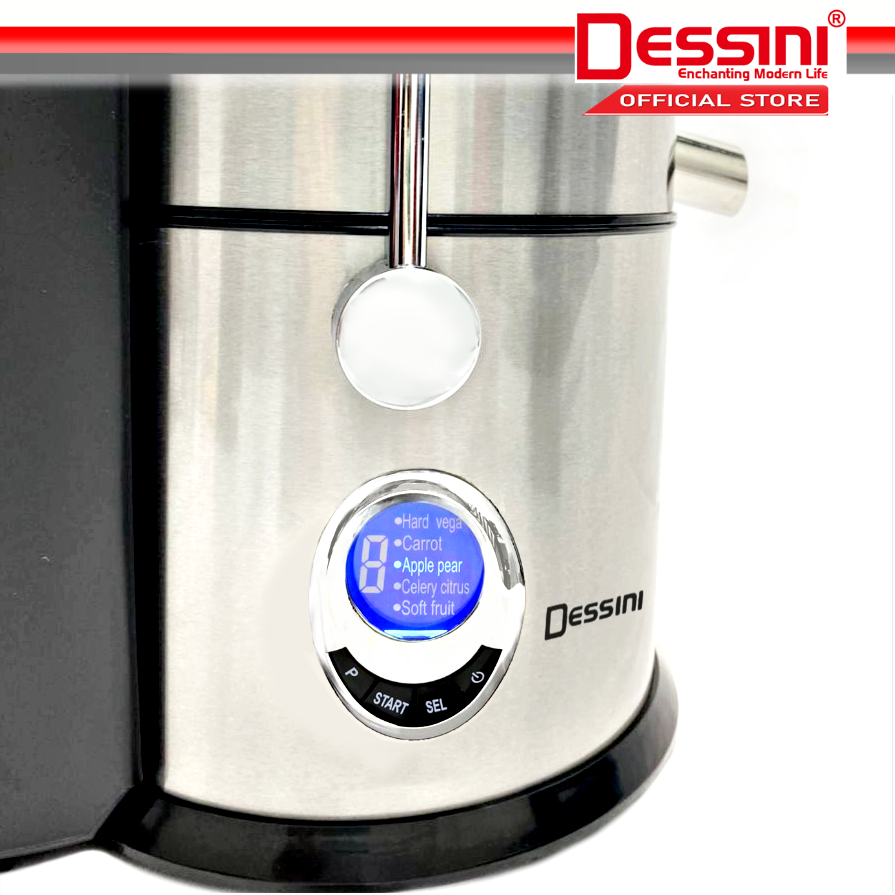 Dessini Italy 4 IN 1 Lcd Display Blender Grinder Chopper Mixer Miller Juicer Extractor Smoothie Ice Crusher Pengisar DS-1188