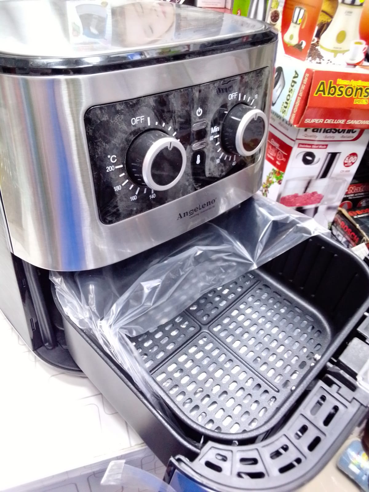 American 5.5 Liter Electric Air Fryer Smoke-Free