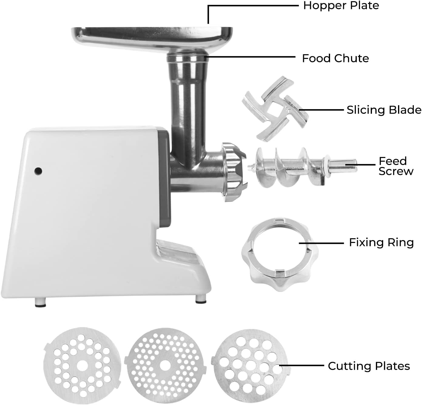 Original Geepas 2000W Electric Meat Grinder GMG767