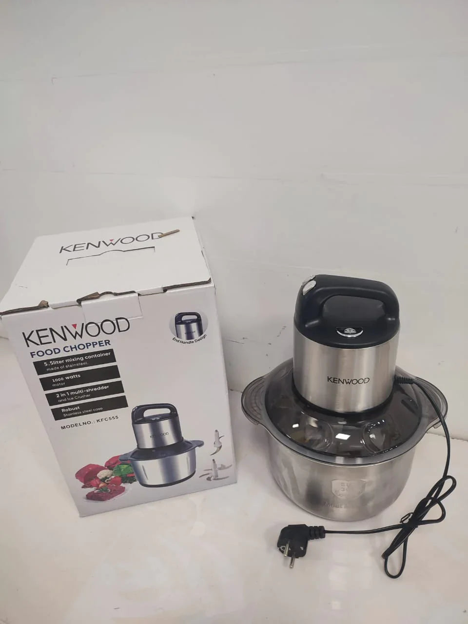 Kenwood Electric Chopper With Extra Blade 5.5L - 1000W
