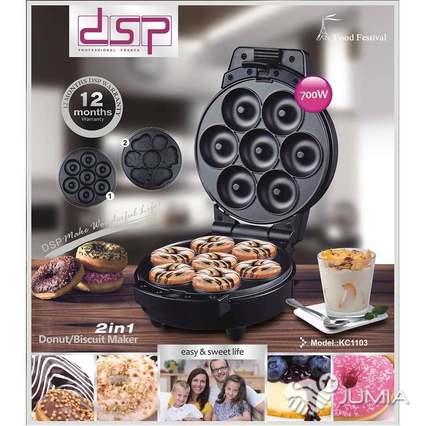 DSP 2 In 1 Donut and Cookie Maker