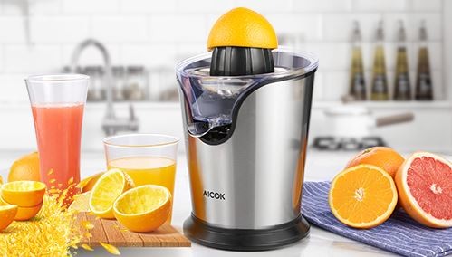 Imported Electric Stainless Steel Orange Juicer Citrus squeezer Citrus Juicer