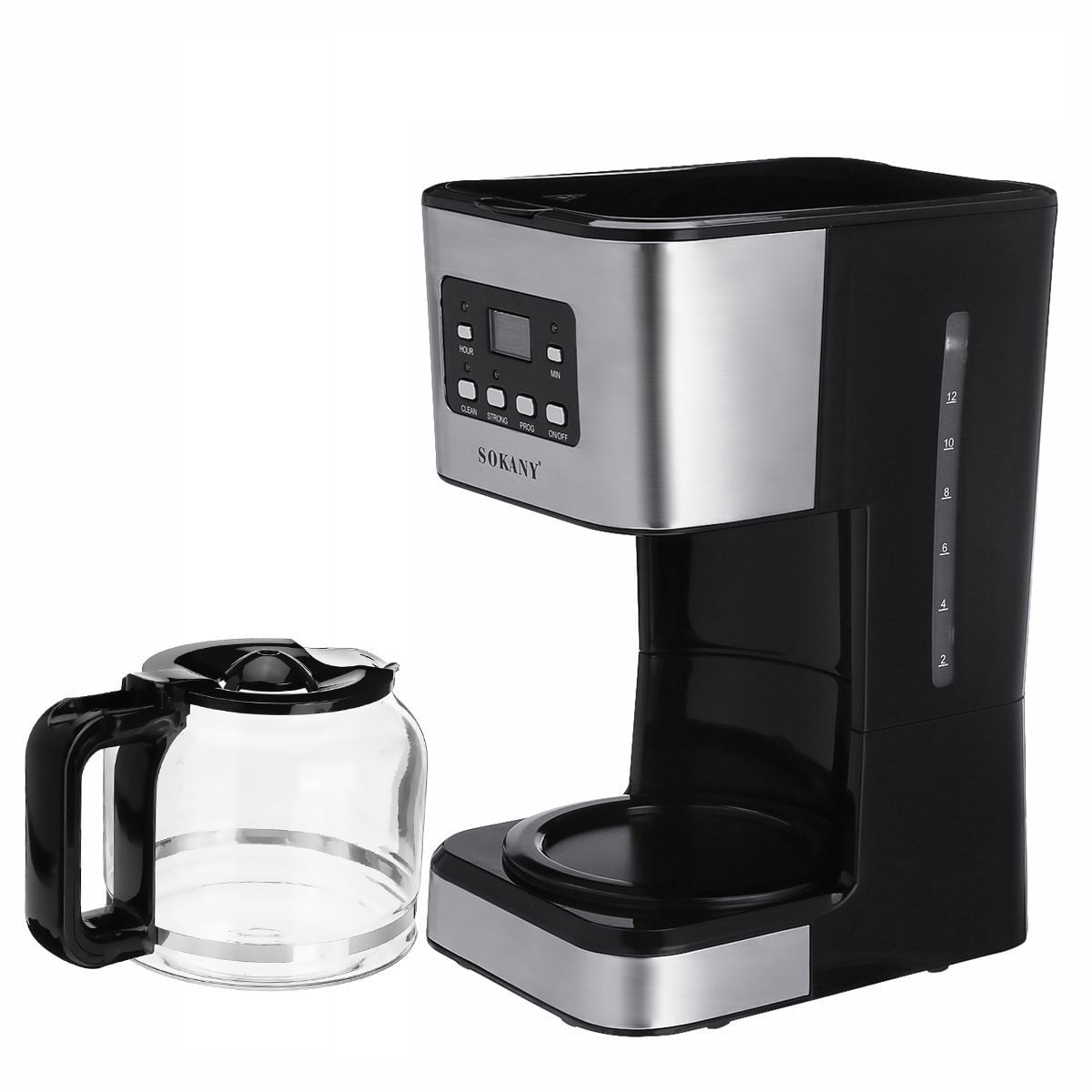 Sokany – CM-121E Semi-Automatic Digital Coffee Machine