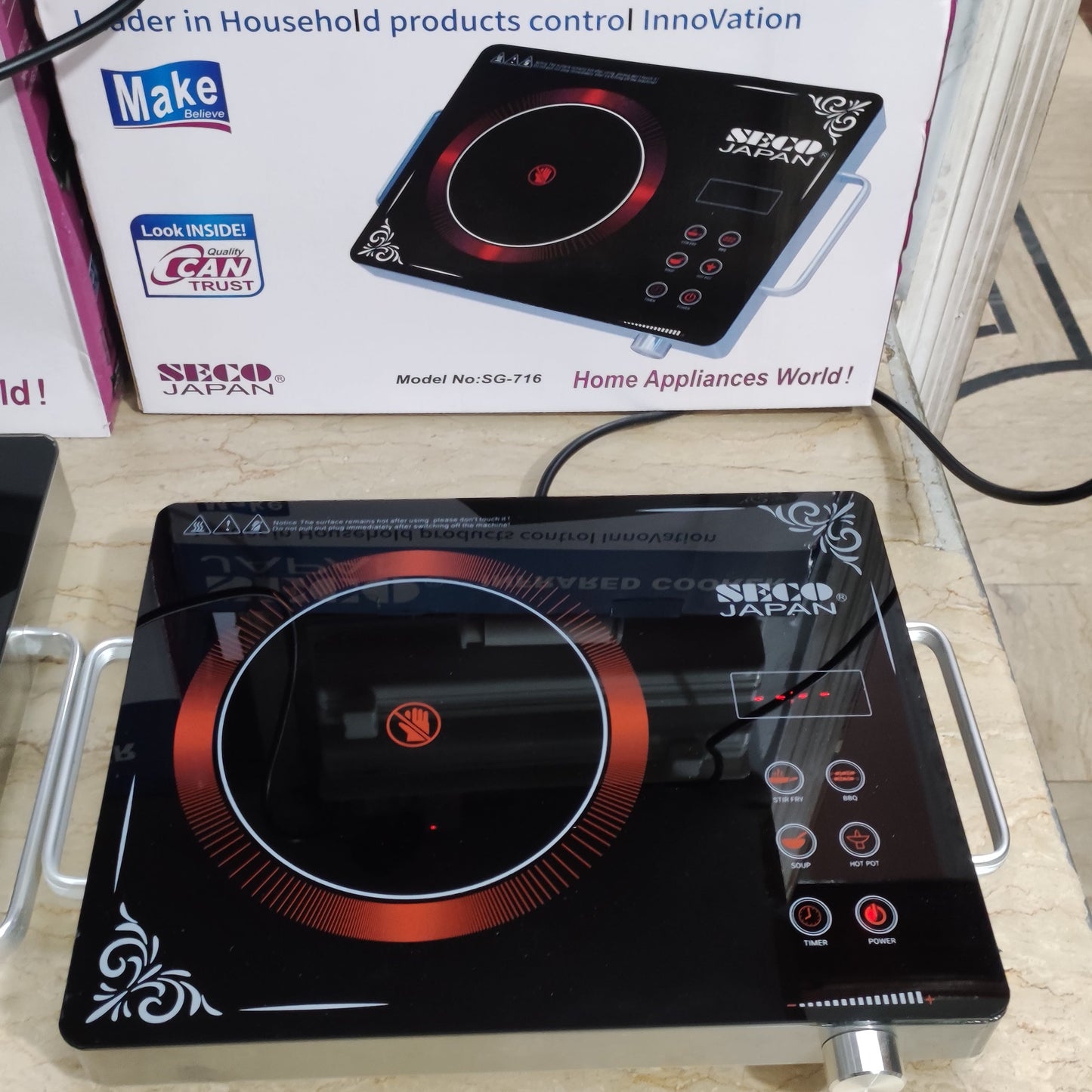 Original Seco Japan Infrared Cooker SG-716