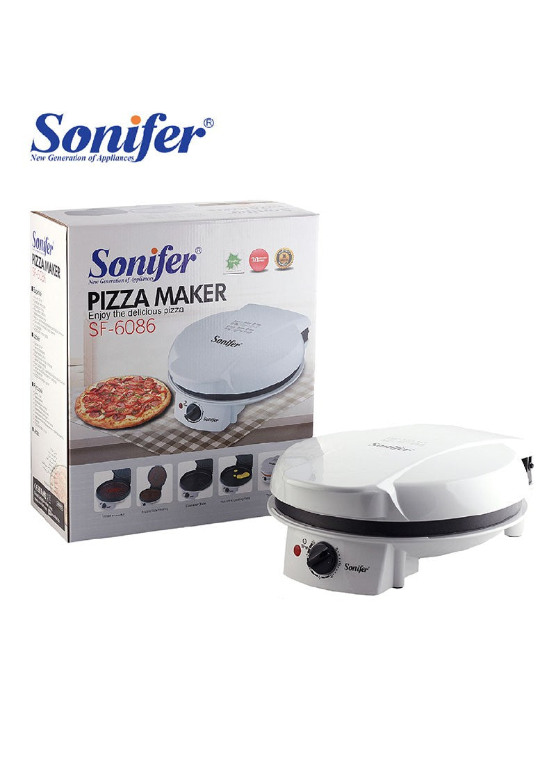 Sonifer SF-6089 PIZZA MAKER WITH LED INDICATOR 1500W 12"