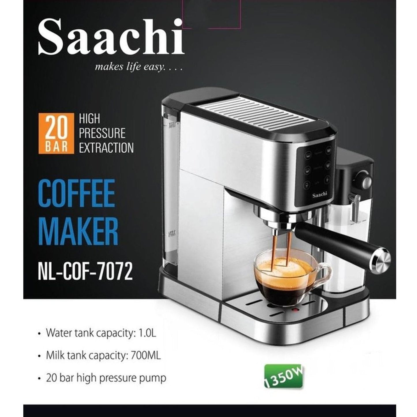 Saachi Coffee Maker NL-COF-7072