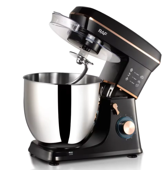 RAF Stand Mixer 3×1, Black, 1800 WATT, 12 Liter, Model R.6673