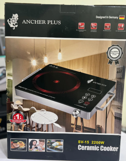 Ancher Plus Ceramic Infrared Cooker Single Hotplate