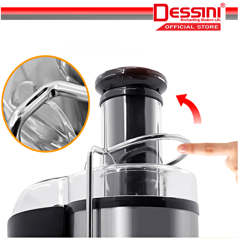 Dessini Italy 4 IN 1 Lcd Display Blender Grinder Chopper Mixer Miller Juicer Extractor Smoothie Ice Crusher Pengisar DS-1188
