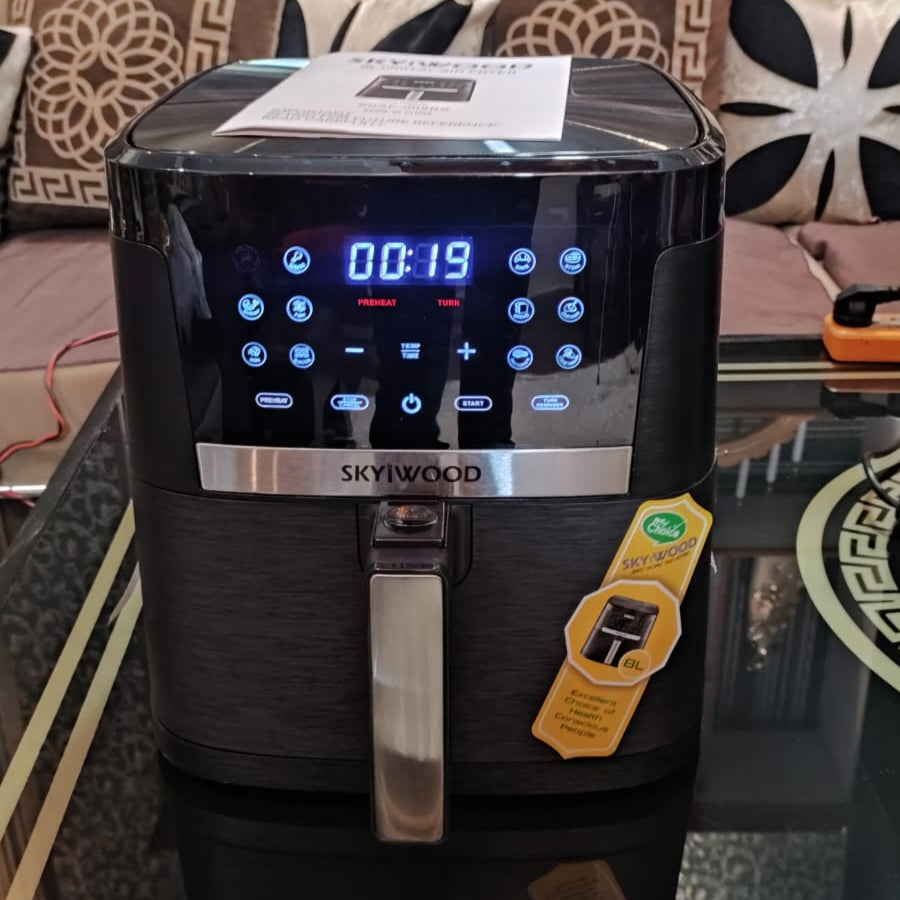 Skyiwood 8 Liter Original England's Digital Air Fryer SKAF008BS