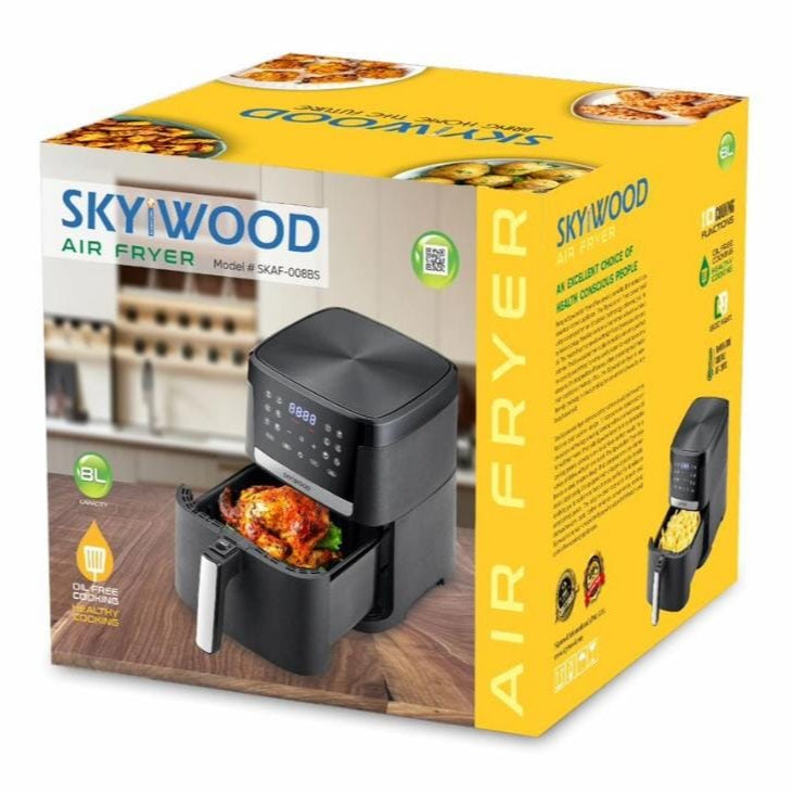 Skyiwood 8 Liter Original England's Digital Air Fryer SKAF008BS