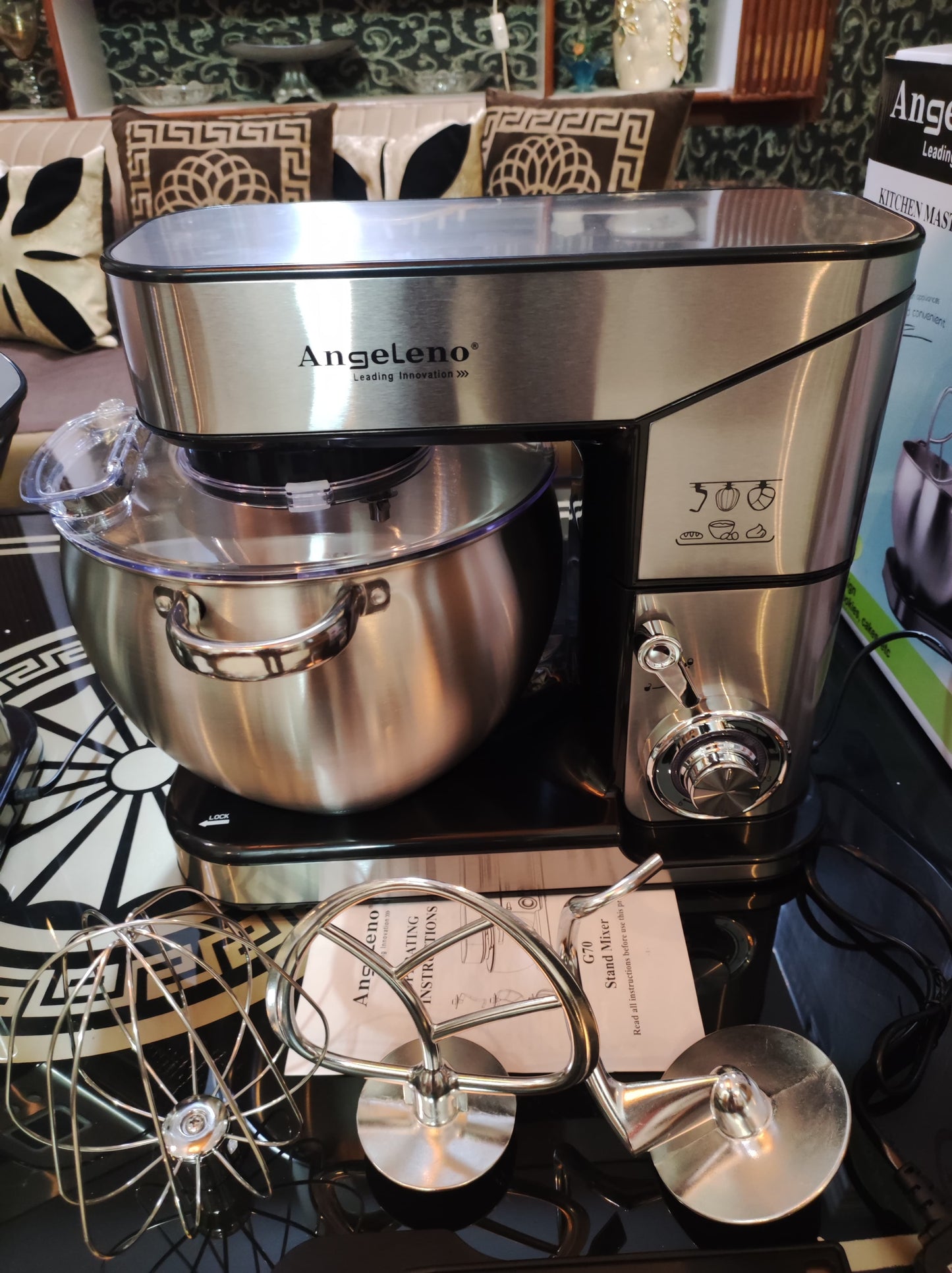 Original American Stand Mixer With Digital Display 10L 2000W G70