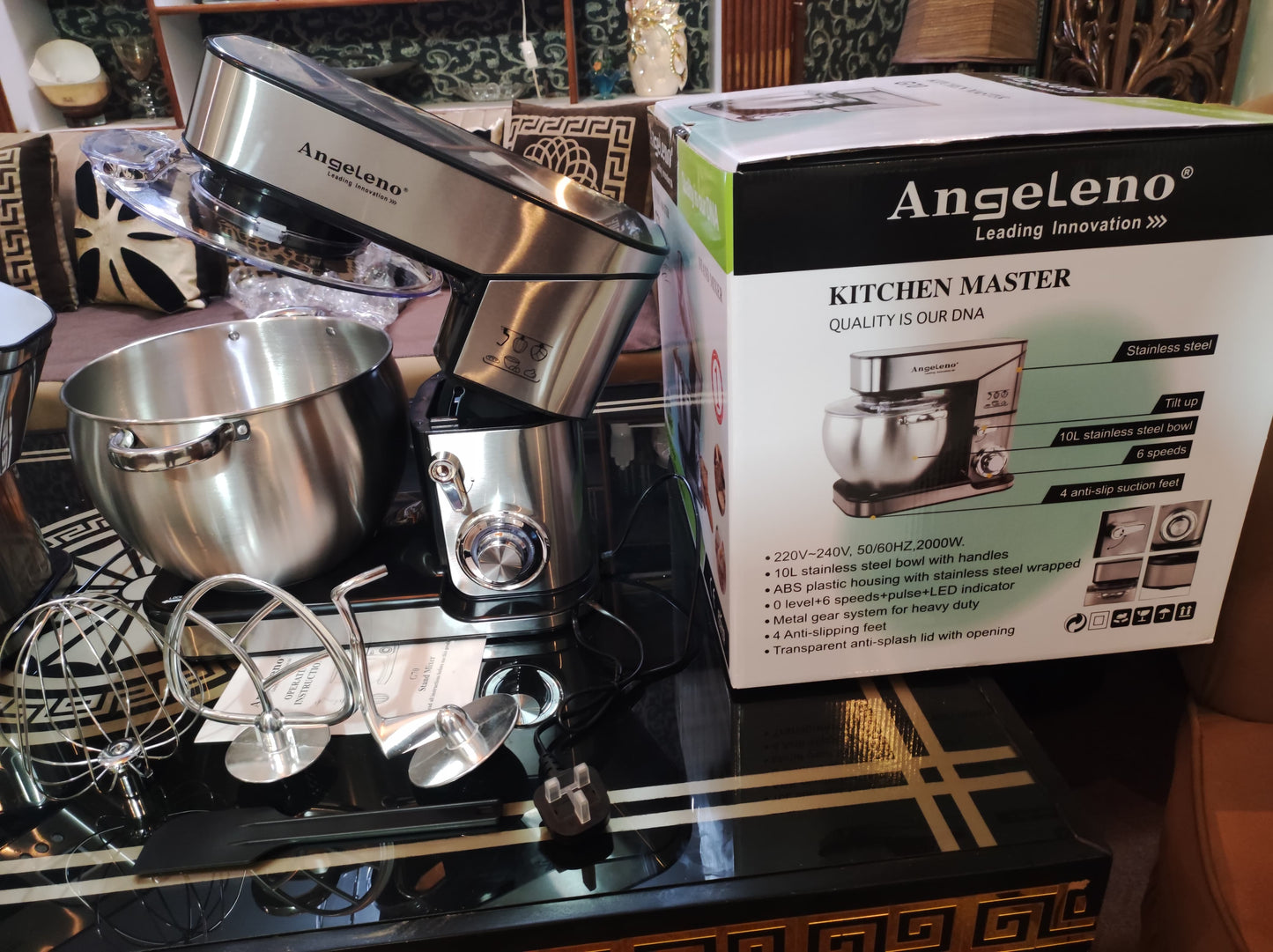 Original American Stand Mixer With Digital Display 10L 2000W G70
