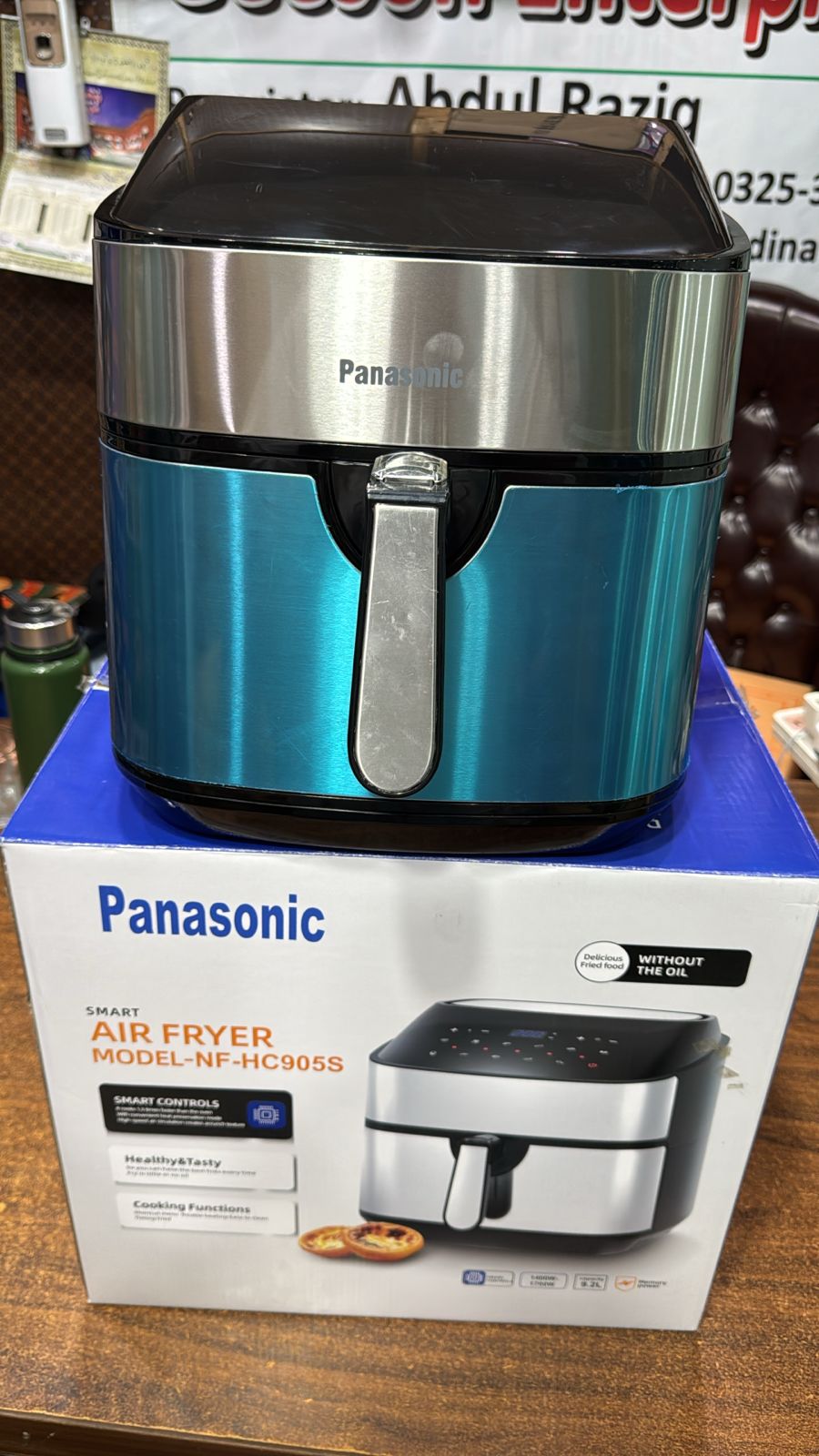 Malaysian Panasonic 9.2 Liter Digital Air Fryer NF-HC905S