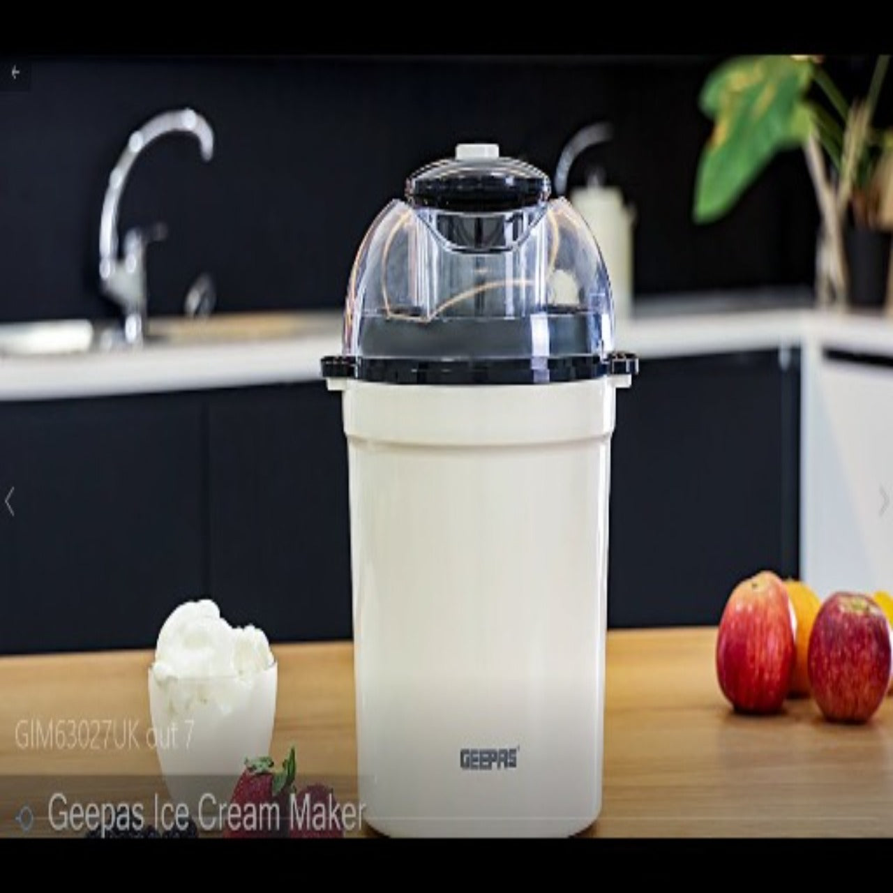 Electric Ice cream Maker / Sorbet Maker and Granitas