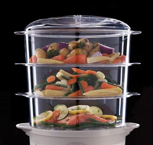 Electric Food Steamer Large Vegetables Steam Cooker