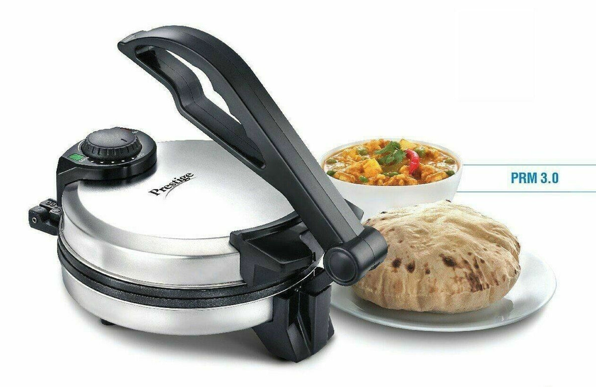 SOKANY KJ-507 Electric Roti Maker 1500W – 10-Inch Non-Stick Chapati & Tortilla Maker with Rapid Heating & Temperature Control