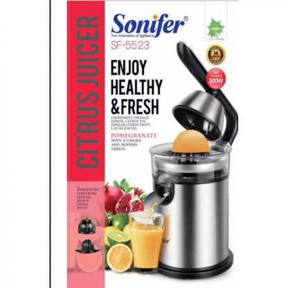 Sonifer Commercial 300W Stainless Steel Citrus Juicer SF-5523