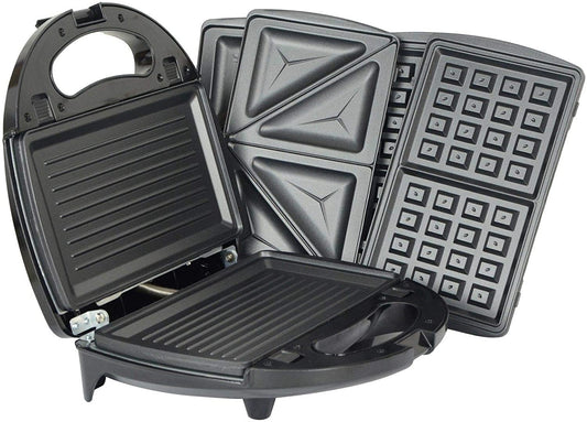 Imported 3 In 1 Breakfast Makers, Grill Sandwich Makers, Waffle Makers
