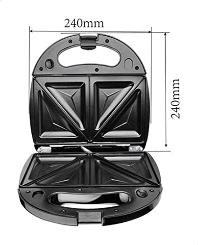 DSP KC1049 3 in 1 Sandwich Maker, 750 watt - Black