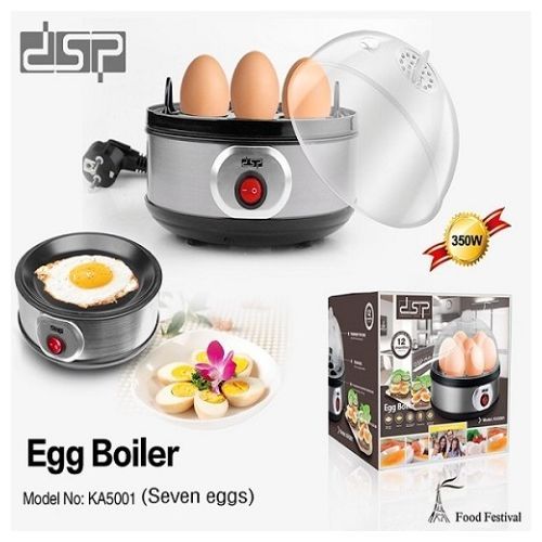 Imported Multifunctional DSP Electric Egg Boiler & Steamer Food Processor 7 Egg Capacity KA5001