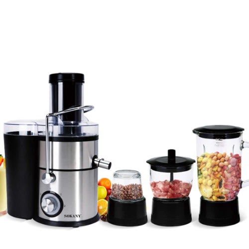 Kenwood JE-1100 4-in-1 Juicer, Blender, Grinder & Chopper Mincer | Multi-function Kitchen Machine