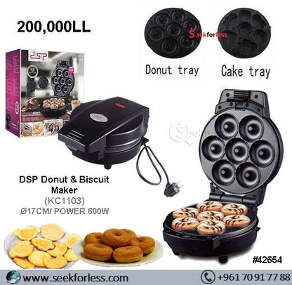 Imported Electic Mini Donut & Cookie Maker DSP KC-1103