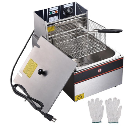 Commercial 6 Liter German Electric Deep Fryer