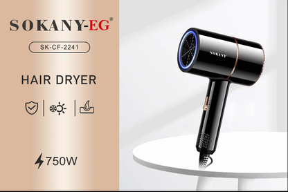 Sokany 750W Cold And Hot Air Hair Dryer SK-CF-2241