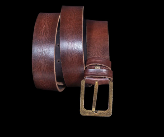 Roadie Berry - Leather Belt for Men