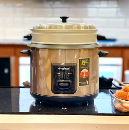 American 4.2L Multi-Use Electric Rice Cooker with Steam Tray | 2500W High-Power Rice Cooker for Home & Kitchen