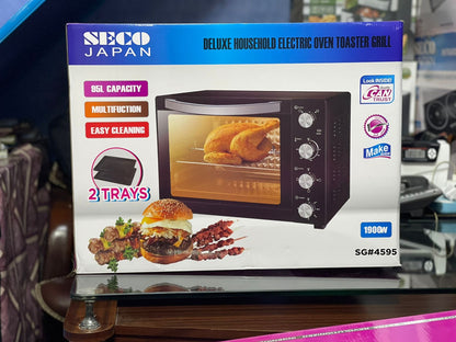 Japanese 85 Liter Electric Baking With Rotisserie & Convection Fan