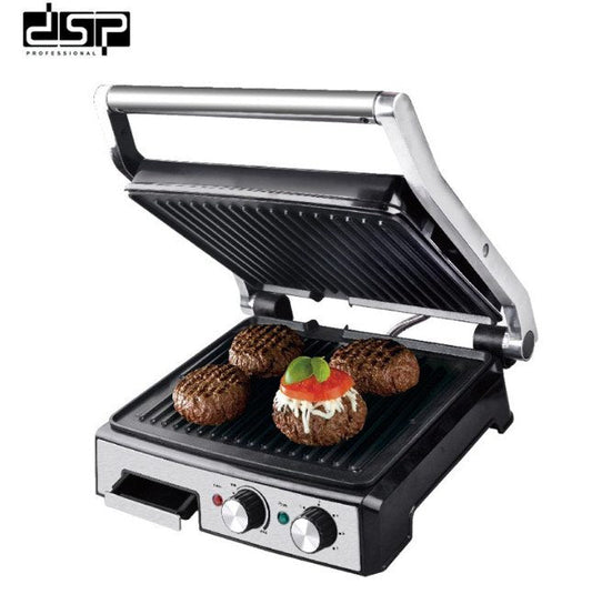 DSP KB1036 Healthy Grill Professional Panini Sandwich Machine