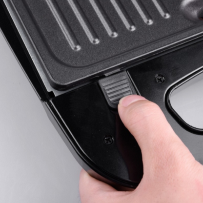 Professional 2 in 1 Multi Plates 4 Slices Electric Breakfast Panini Grill Sandwich Maker