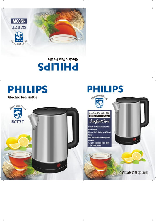 Philips Electric Kettle 1.8L Capacity SKT7T