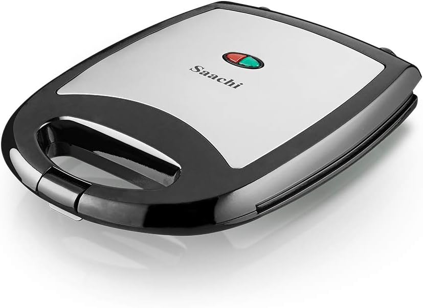 Saachi Square Waffle Maker, Black, NL-WM-1562