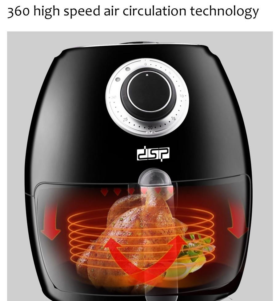 DSP KB2020 Air Fryer, Oi Free French Fries Machine 2.6 Liter
