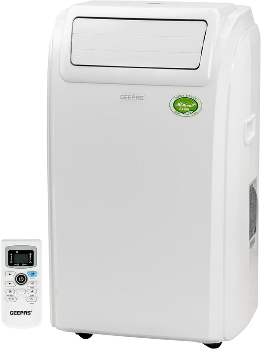 Geepas Portable AC + Heater / Hot & Cool Portable AC & Dehumidifier 12000BTU 1-Ton ( GAC9465 )