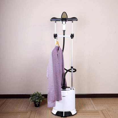 Geepas GGS25038 Digital Multifunction Garment Steamer With 1200 ML Water Tank, 3 Stage Height Adjustment, Continuous Steam