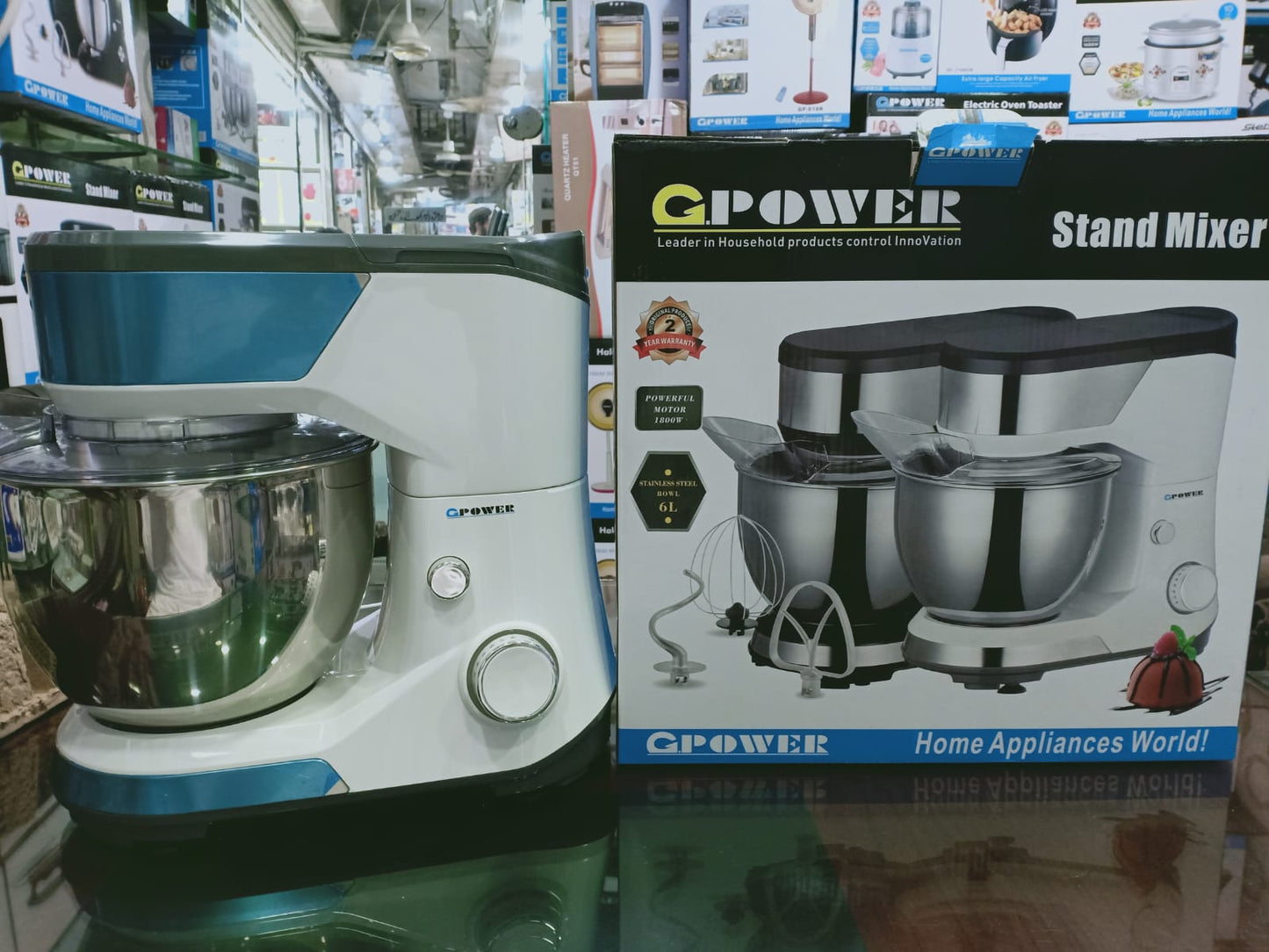 Gpower GP18 Dough Maker, Stand mixer, Cream Mixer