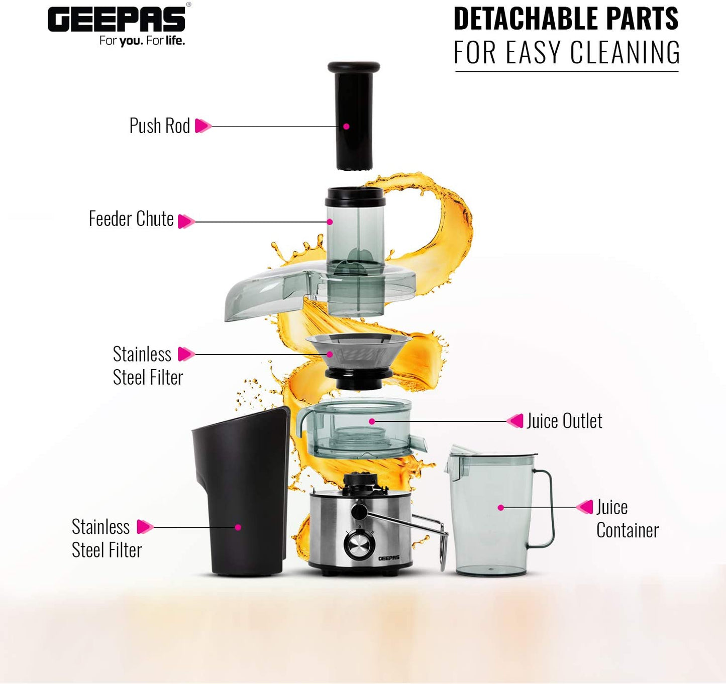 Geepas Commercial Juicer