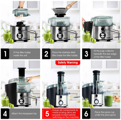Geepas Commercial Juicer