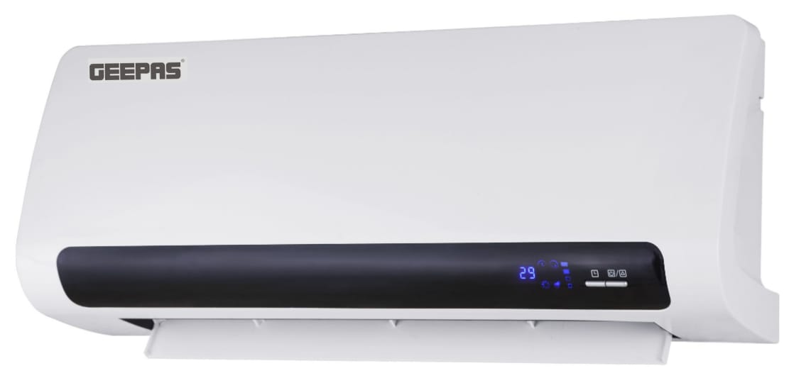 Geepas GWH9243P Wall Mounted Fan Heater