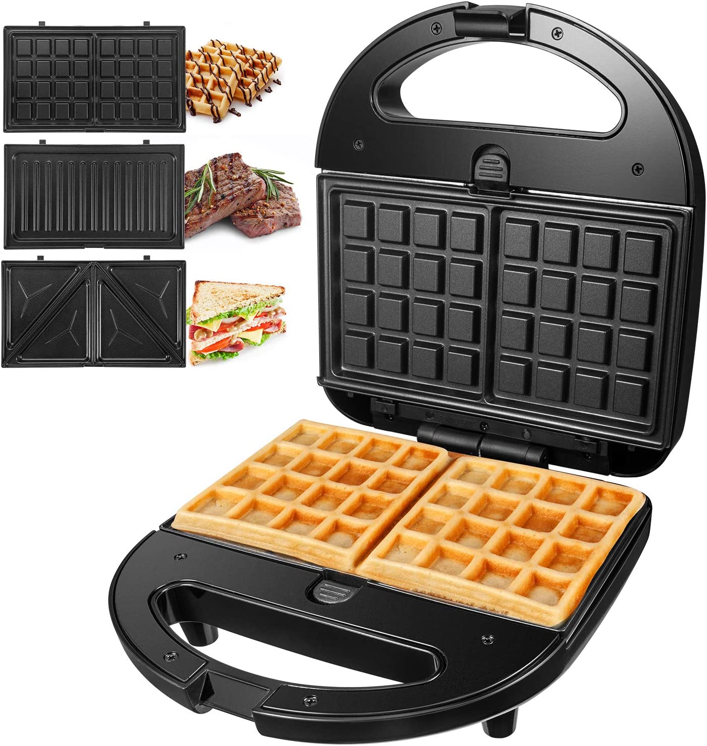 Imported 3 In 1 Breakfast Makers, Grill Sandwich Makers, Waffle Makers